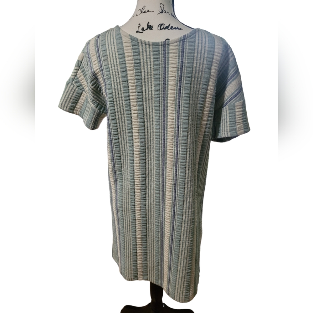 Zara Trafaluc Quilt Pattern Dress View 3